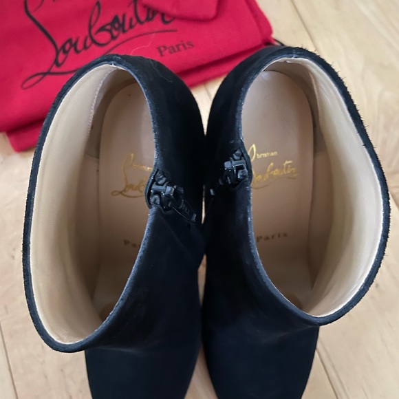 Christian Louboutin Black Ankle Boots - Picture 9 of 11